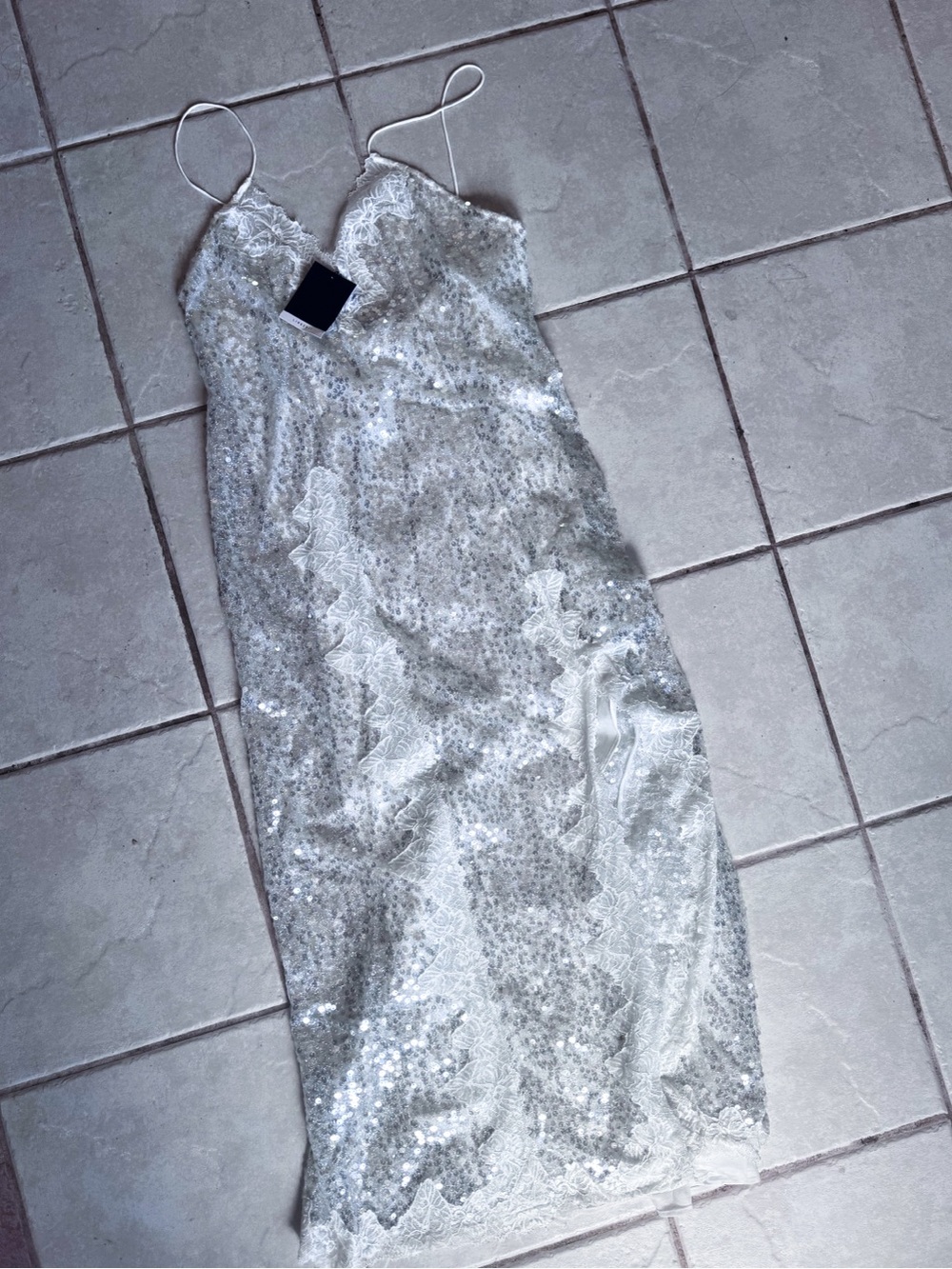 Zara • Sequin Maxi Dress